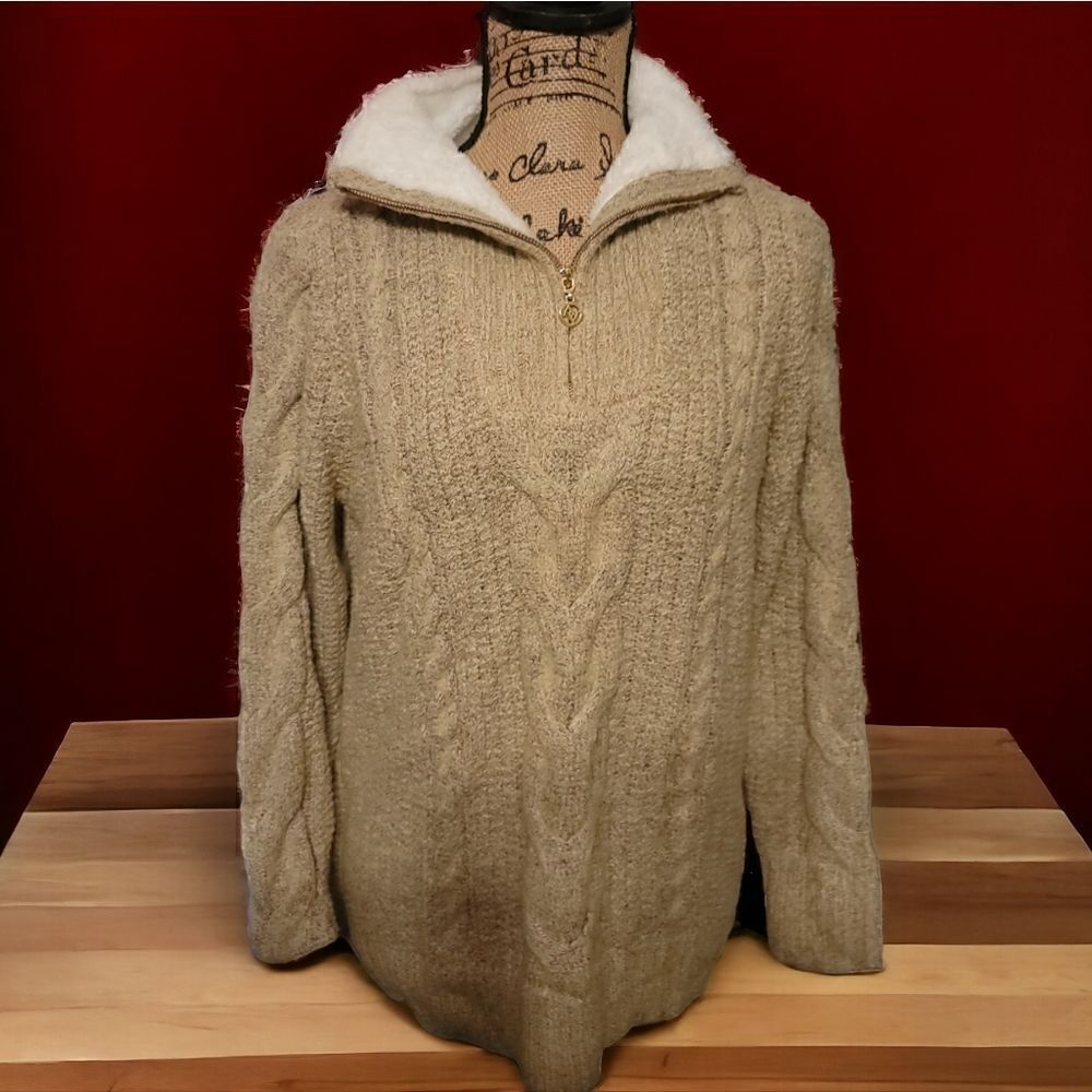 Adrienne Vittadini Soft Knit Pullover Sweater Size M